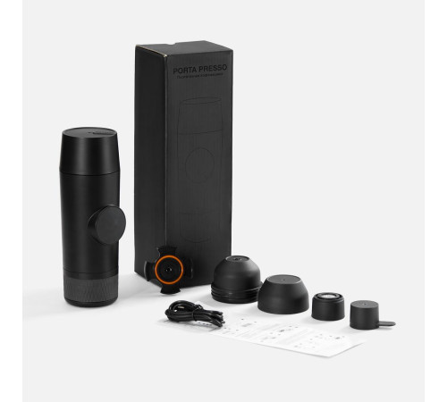 Портативная кофемашина Porta Presso, черная