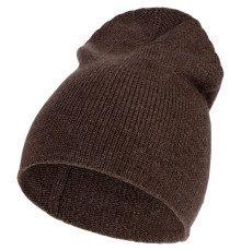 Шапка Dalia, темно-коричневая