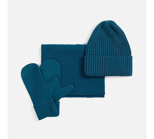 Шарф Yong, темно-синий (морская волна)