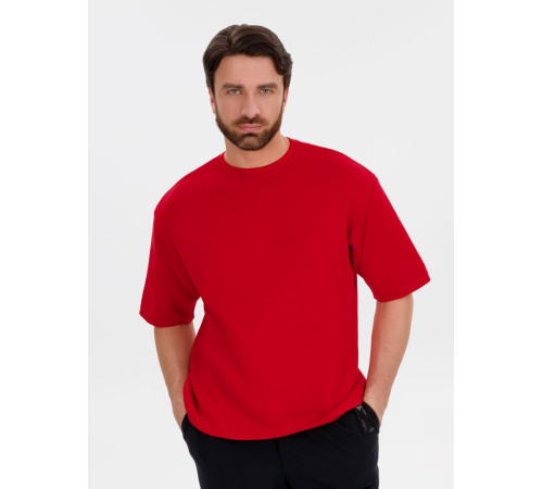 Джемпер с коротким рукавом Siluetti Volumica, красный