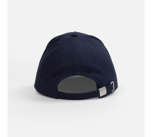 Бейсболка Classic 2.0, темно-синяя с белым кантом