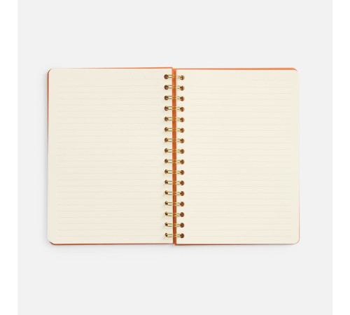 Ежедневник Spiral, недатированный, оранжевый