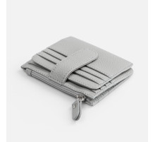 Картхолдер на молнии Unison, серый
