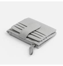 Картхолдер на молнии Unison, серый