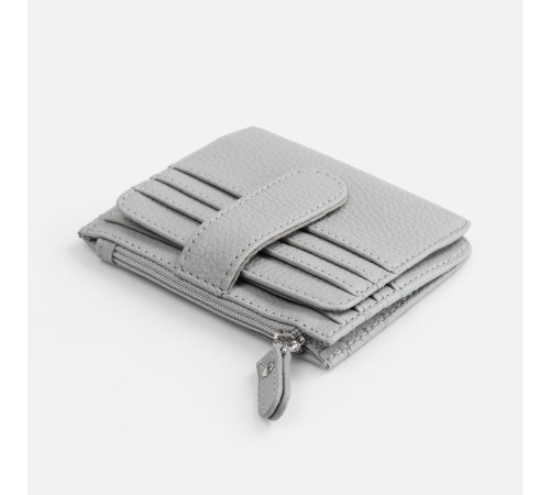 Картхолдер на молнии Unison, серый