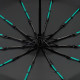 Зонт складной с УФ-защитой Ribstar, темно-синий