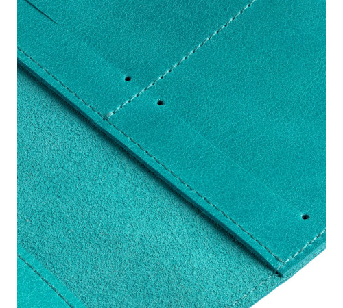 Обложка для паспорта Apache, ver.2, бирюзовая