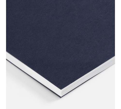 Блокнот Salvador в клетку, темно-синий