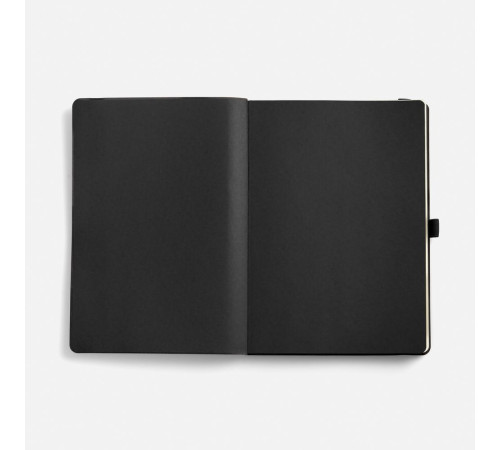 Ежедневник Peel Flex, недатированный, черный