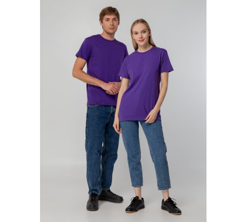 Футболка унисекс T-bolka 140, фиолетовая