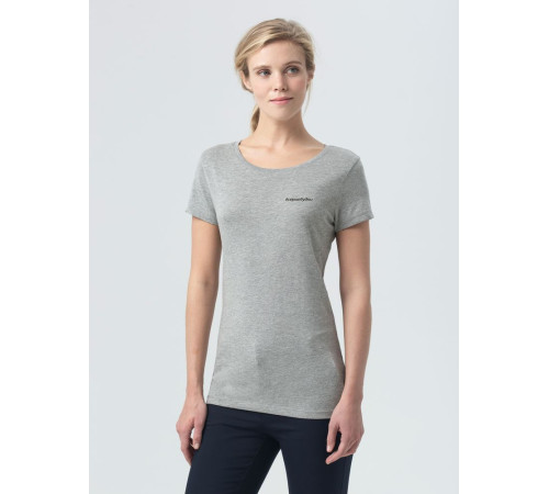 Футболка женская «Серые будни», серый меланж