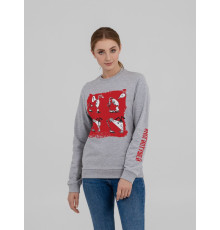 Толстовка «Ногиотушей», серый меланж