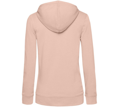 Толстовка на молнии с капюшоном женская BNC Inspire (Organic), розовая