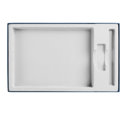 Коробка In Form с ложементом под ежедневник, флешку, ручку, ver. 2, синяя