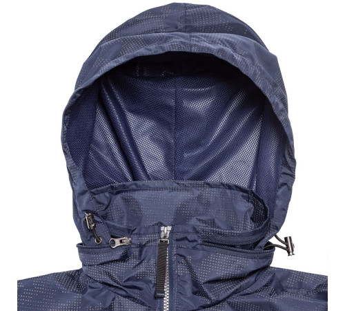 Ветровка светоотражающая Lattvind, темно-синяя