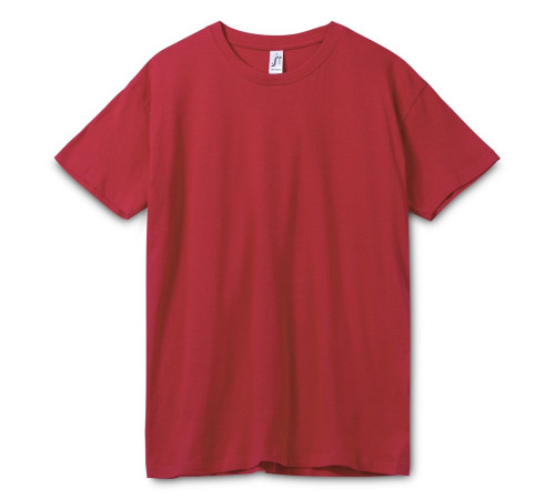 Футболка унисекс Regent 150, вишнево-красная