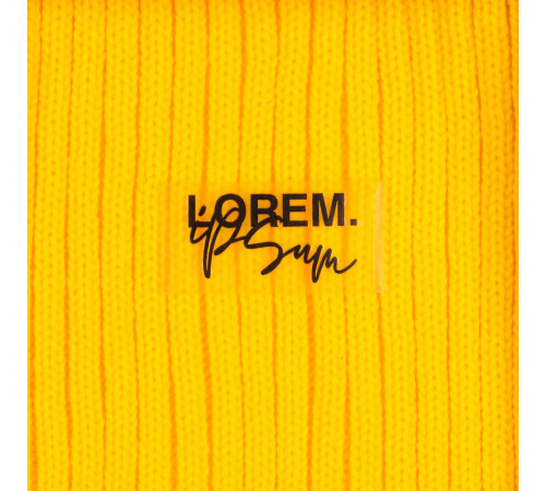 Лейбл из ПВХ Dzeta, S, прозрачный