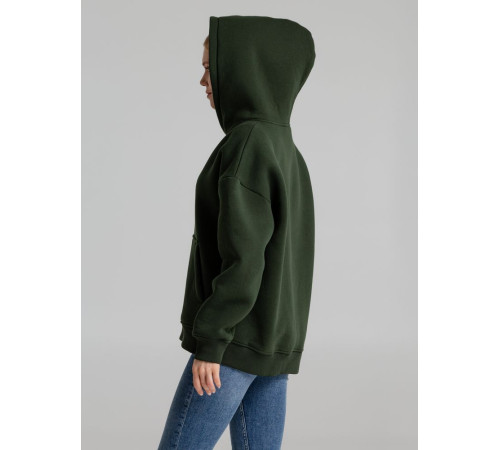 Худи Kulonga Oversize, темно-зеленый (хаки)
