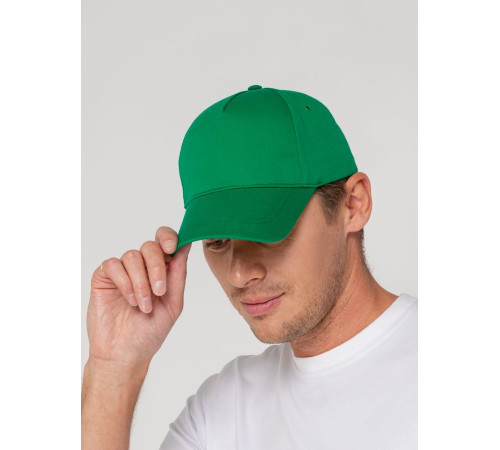 Бейсболка Convention, темно-зеленая