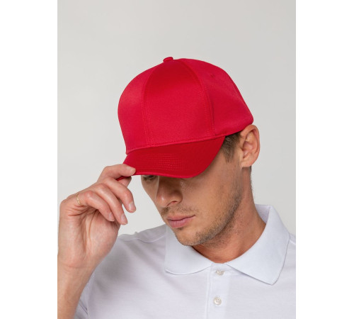 Бейсболка Harris, красная