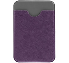 Чехол для карты на телефон Devon, фиолетовый с серым
