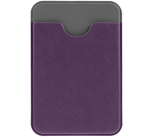 Чехол для карты на телефон Devon, фиолетовый с серым