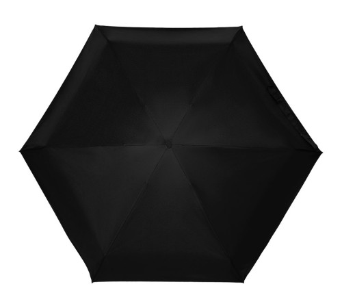 Зонт складной Color Action, в кейсе, черный