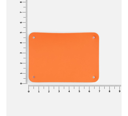 Лейбл Eta Soft Touch, XL, оранжевый