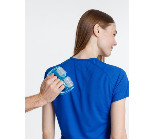 Роликовый ручной массажер Bodyrolla, синий