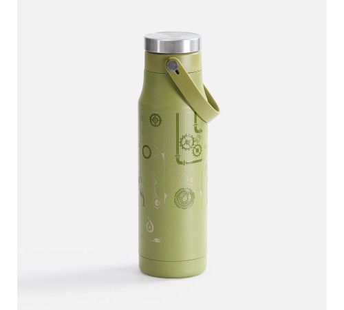 Термобутылка Tateyama, зеленая