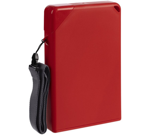 Плоская бутылка для воды Flacon, красная