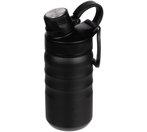 Термобутылка Fujisan 2.0 без логотипа, черная