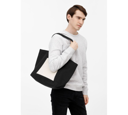 Шопер Shophop, черный с неокрашенным