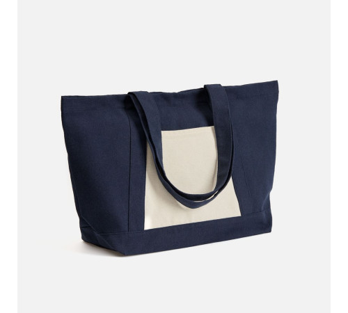 Шопер Shophop, синий с неокрашенным