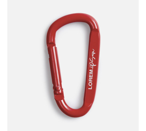 Карабин Raby, красный