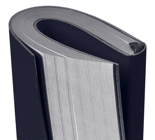 Ежедневник Flat Mini, недатированный, иссиня-черный