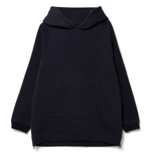 Худи унисекс оверсайз Easy Street, темно-синее