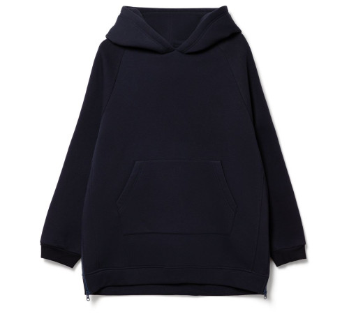 Худи унисекс оверсайз Easy Street, темно-синее