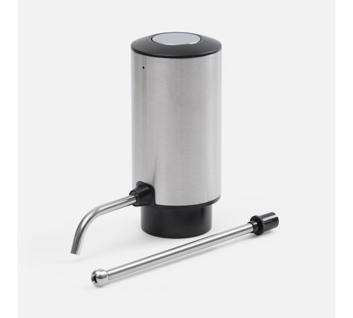 Электрический аэратор-дозатор для вина Tuoretta, серебристый