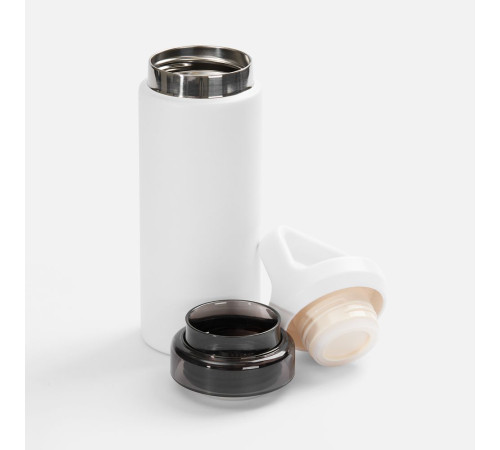 Термостакан Leval с ситечком, белый