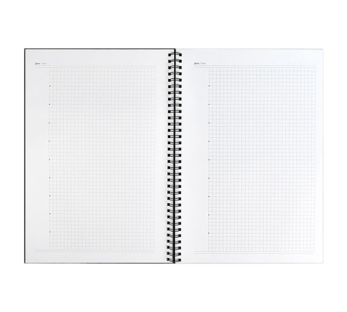 Ежедневник Notera Maxi, недатированный, серый