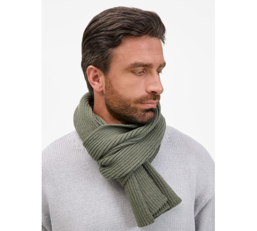 Шарф Catch Match, зеленый (полынь)