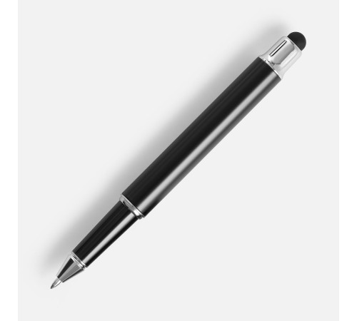 Роллер Scribo со стилусом, матовый черный