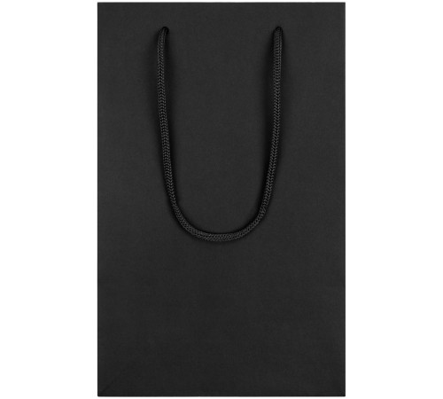 Пакет бумажный Waski S, черный