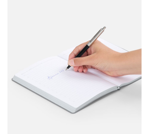 Ручка шариковая Senator Point Metal, ver.2, черная