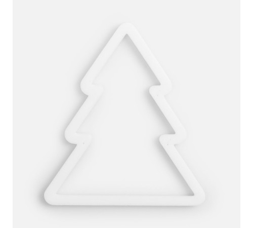 Подвеска «Елочка», 3D-печать, белая