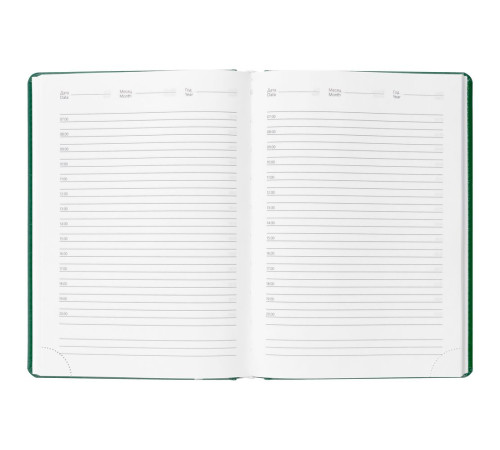 Ежедневник Nebraska, недатированный, зеленый