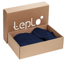 Набор Nordkyn Full Set с шарфом, синий