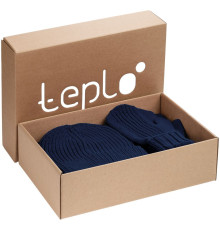 Набор Nordkyn Full Set с шарфом, синий