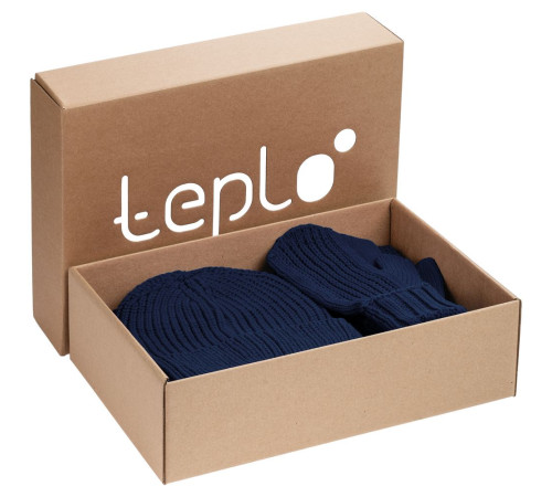 Набор Nordkyn Full Set с шарфом, синий